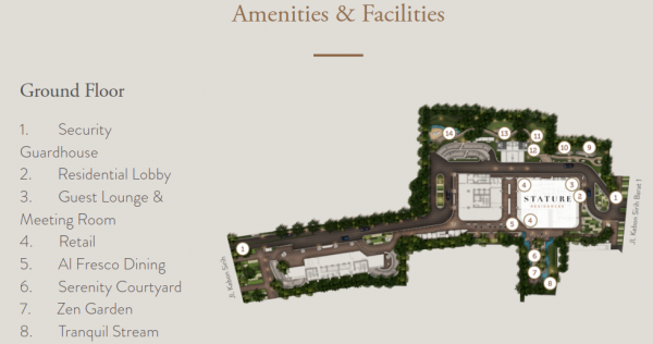 amenities stature residence