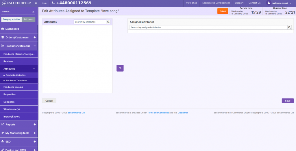 Managing Attributes – Sell and Purchase Your Products