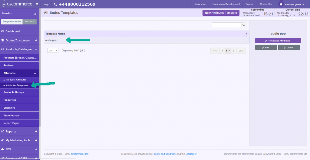 Managing Attributes – Sell and Purchase Your Products