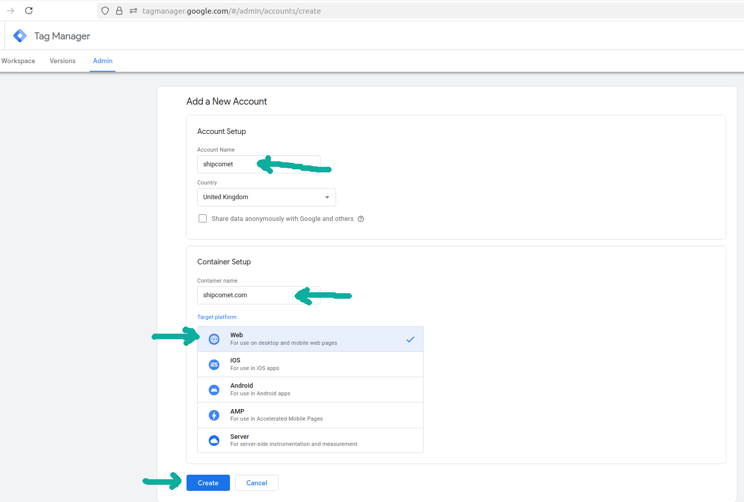 google tag manager